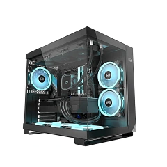 Корпус PCCooler C3T500 BK ATX/MATX/ITX USB3.1 Gen 2 Type-C, USB3.0, USB2.0 Black