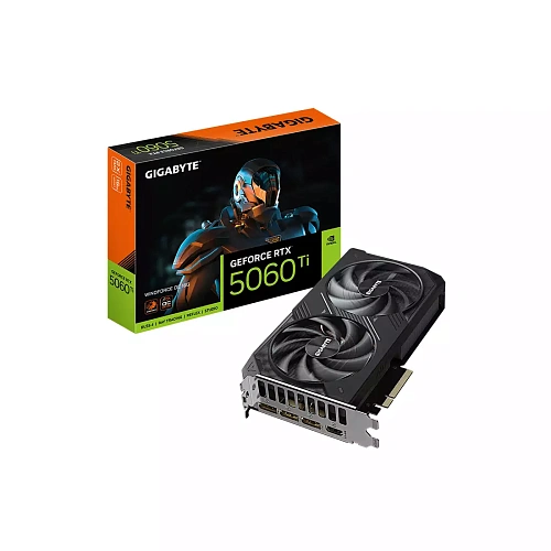 Видеокарта Gigabyte (GV-N506TWF2OC-16GD) RTX5060Ti WINDFORCE OC 16G