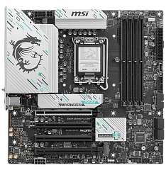 Материнская плата MSI B860M GAMING PLUS WIFI LGA1851 4xDDR5 4xSATA3 RAID 3xM.2 HDMI DP 2xType-C(1xThunderbolt) 6xUSB mATX