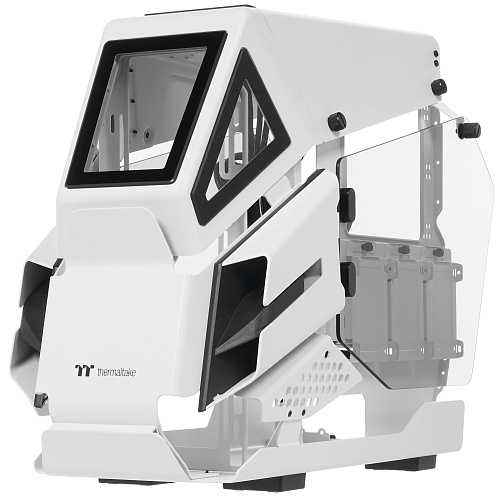 Корпус Thermaltake AH T200, Mini Tower, m-ATX, Snow, 2x3.5"\3x2.5", 2xUSB3.0, USB-C