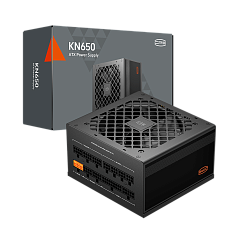 Блок питания PCCooler KN650, 650W, Full Modular, 80PLUS GOLD, Fan 120mm, Черный, KN650