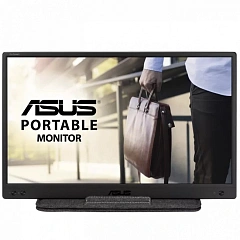 Монитор 15.6" Asus ZenScreen MB166B, Black, IPS, 1920x1080@60Hz, 250кд/м2, 1000:1, micro USB-B