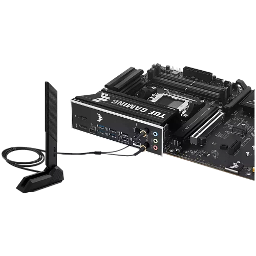 ASUS Main Board Desktop AMD Socket AM5 AMD B850 Chipset 4 x DIMM slots, max. 256GB, DDR5 1 x DisplayPort1 x HDMI port 1 x Wi-Fi module 3 x M.2 slots 4 x SATA ATX Form Factor