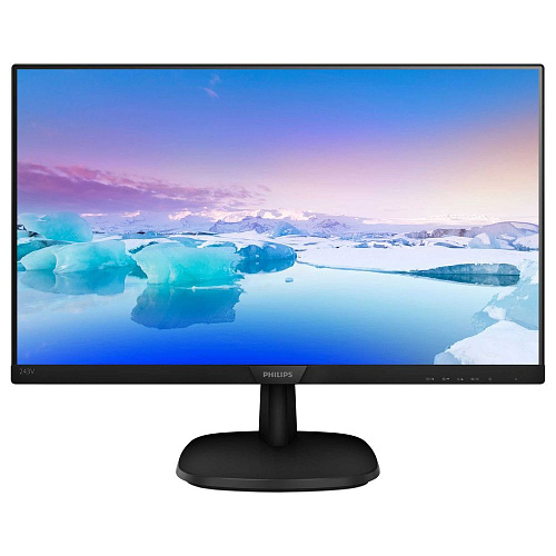 Монитор 23.8" Philips 243V7QDSB, Black,1920х1080,250кд/м2,1000:1,4ms,D-Sub,DVI,HDMI