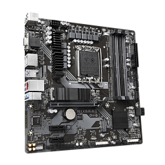 Матплата Gigabyte B760M DS3H DDR4, iB760,S1700,mATX,4DDR-4,1xPCI-Ex16,4SATA,2xM.2,VGA,HDMI,2xDP,8USB