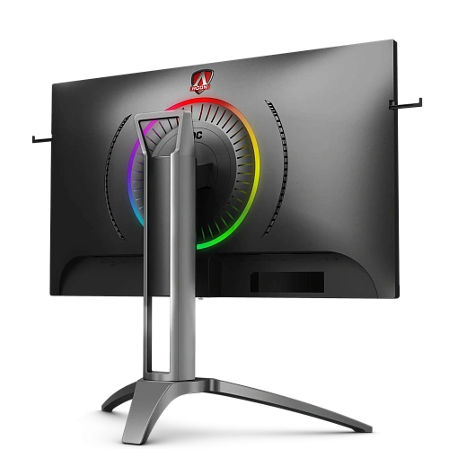Монитор 27" AOC AGON AG273QX, Black-Grey, VA, 2560x1440@165Hz, 400кд/м2, 3000:1,1ms, 2xHDMI, 2xDP