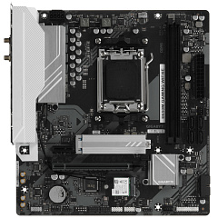 Матплата Gigabyte B650M Gaming WiFi6E, AM5, mATX, 2DDR-5, 1xPCI-Ex16, SATA, M.2, HDMI, VGA, 12USB