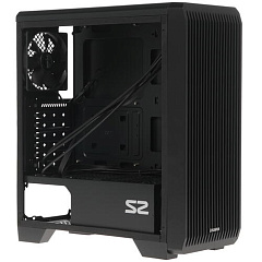 Корпус Zalman S2 TG, Midi Tower, ATX, Black, 2x3.5"/2x2.5", 2xUSB, USB3.0
