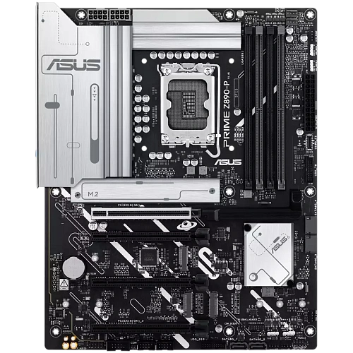 ASUS Main Board Desktop Intel Z890 Chipset 4 x DIMM slots, max. 256GB, DDR5 1 x DisplayPort1 x HDMITM port 1 x  4 x M.2 slots 4 x SATA ATX