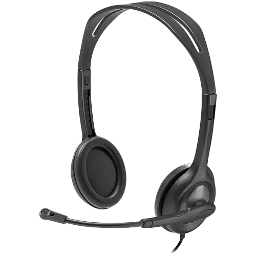 Гарнитура Logitech H111 (1 x 3.5мм, кабель 1.8м) (M/N: A-00021)