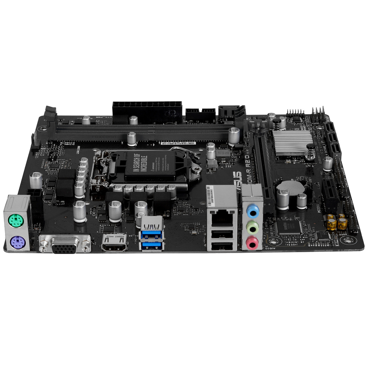 Материнская плата ASUS PRIME H510M-R R2.0-SI LGA1200 2xDDR4 4xSATA3 D-Sub HDMI DVI mATX