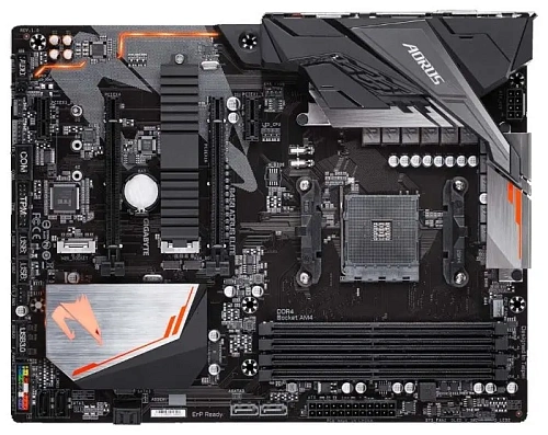Матплата Gigabyte GA-B550M Aorus Elite, AM4, mATX, 4DDR-4, 2xPCI-Ex16, 4SATA, 2xM.2, DVI, HDMI,12USB