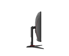 Монитор 27" AOC CQ27G2SE/BK/01, Black-Red, VA, 2560x1440@165Hz, 3000:1, 1ms, 2xHDMI, DP