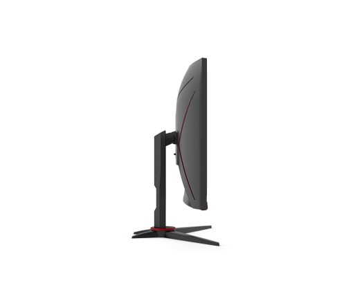 Монитор 27" AOC CQ27G2SE/BK/01, Black-Red, VA, 2560x1440@165Hz, 3000:1, 1ms, 2xHDMI, DP