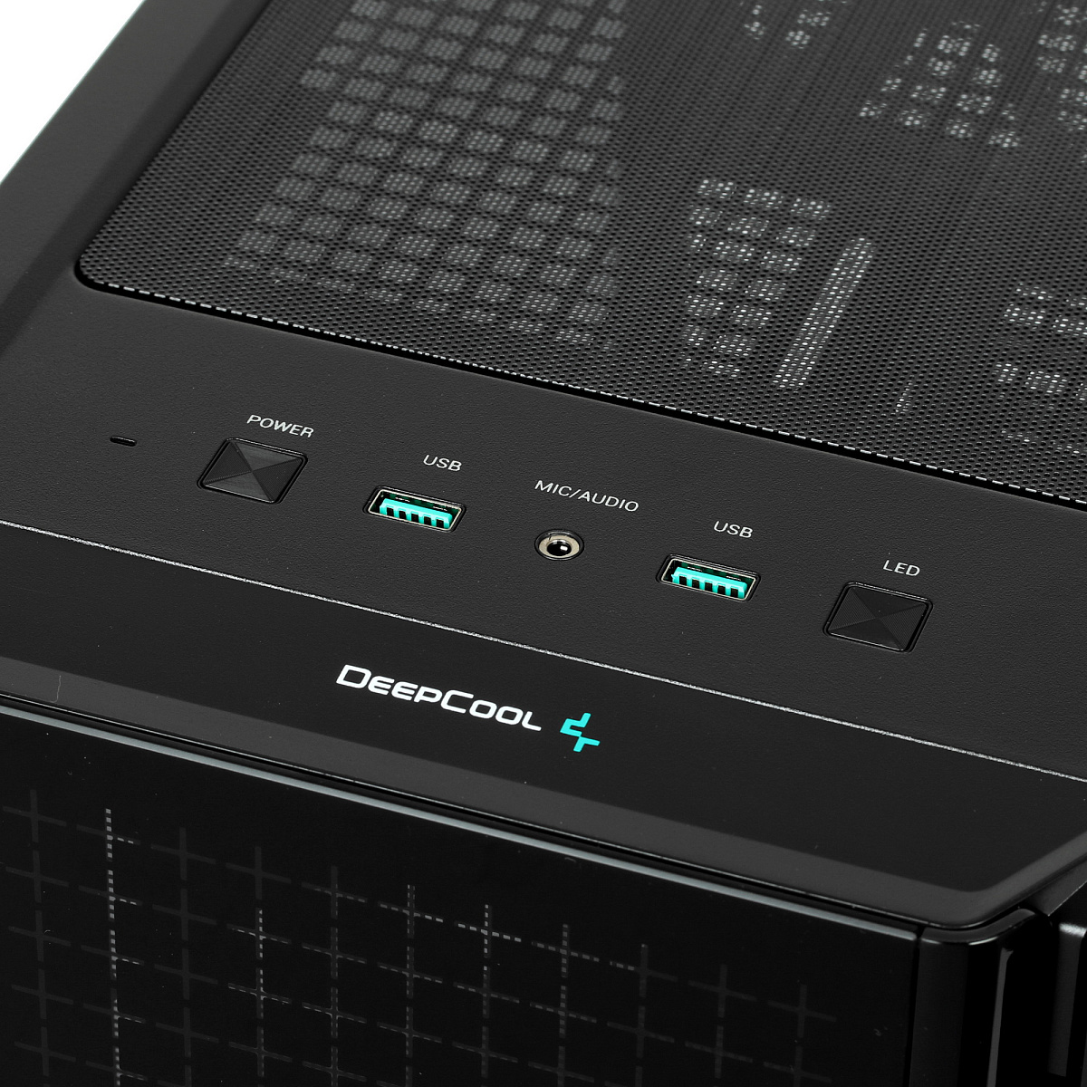 Корпус DeepCool CG540, Midi Tower, E-ATX, Black, 2x3.5"/2x2.5", 2xUSB3.0, RGB