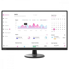 Монитор 31.5" Lenovo D32u-40, Black, VA, 3840x2160@60Hz, 250кд/м2, 3000:1, 4ms, 2xHDMI, DP