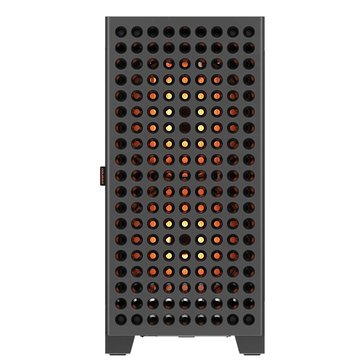 Корпус Cougar Airface ECO RGB, Midi Tower, ATX, E-ATX, Black, 2x3.5"/2x2.5", 2xUSB3.0, USB-С