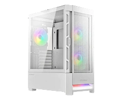 Корпус Cougar Airface RGB, Midi Tower, ATX, White 2x3.5"/2x2.5", USB2.0, 2xUSB3.0
