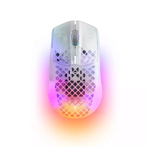 Мышь SteelSeries Aerox 3 (2022) Limited Edition, Ghost, Wireless,Gaming,Optical,18000dpi,RGB,BT,USB