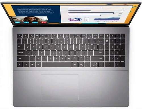 Ноутбук Dell/Vostro 5620/Core i5/1240P/1,7 GHz/8 Gb/M.2 PCIe SSD/256 Gb/No ODD/Graphics/UHD/256 Mb/16 ''/1920x1200/Windows 11/Pro/64/Серый