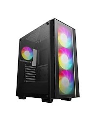 Корпус DeepCool Matrexx 55 V4, Midi Tower, ATX, Black, 2x3.5"/2x2.5", 2xUSB3.0