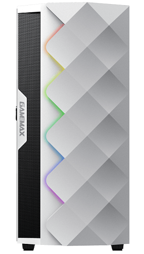 Корпус ПК без БП GameMax Diamond COC White