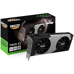 INNO3D GeForce RTX 5060 Ti Twin X2 16GB GDDR7 128-bit HDMI 3x DP