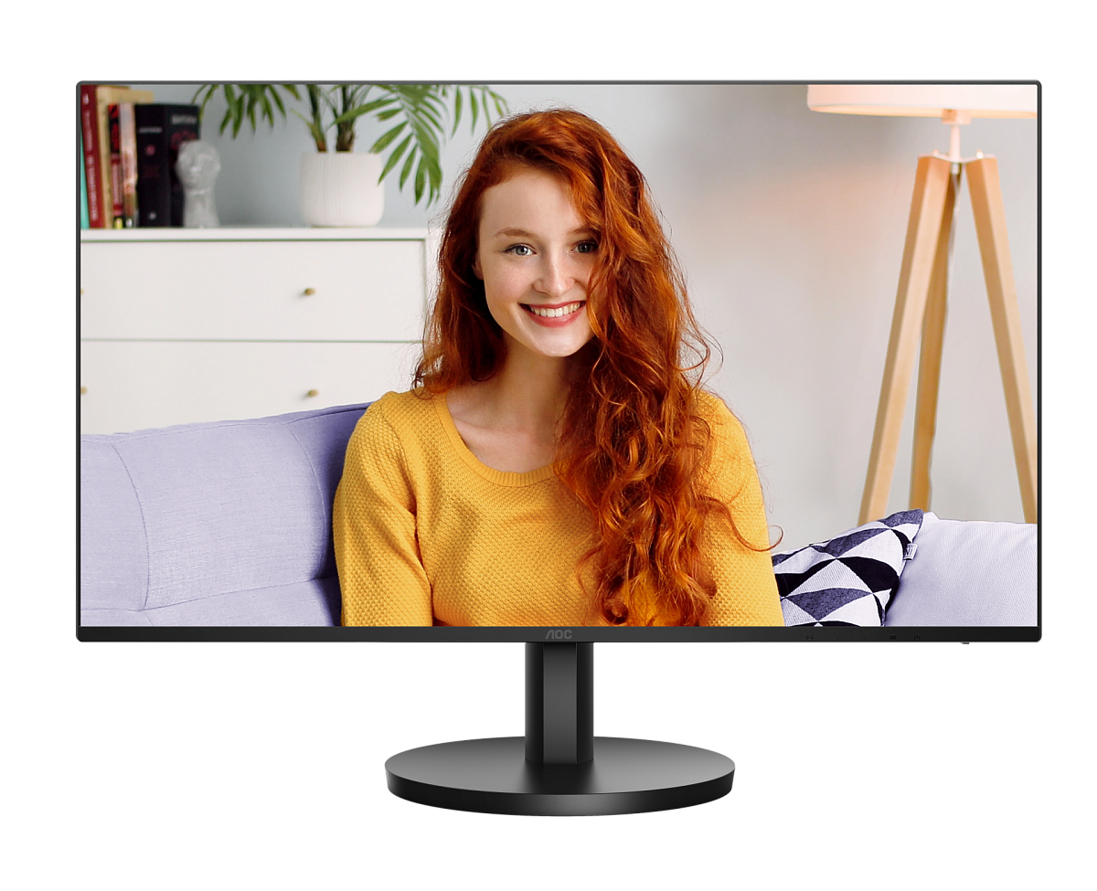 Монитор 23.8" AOC 24B3CA2/01, Black, IPS, 1920x1080@100Hz, 250кд/м2, 1300:1, 1ms, USB-C, HDMI
