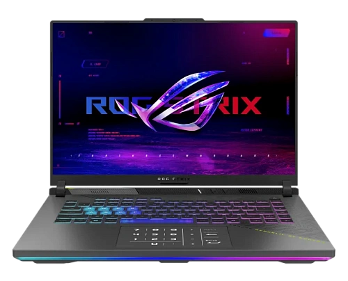 Ноутбук Asus/ROG Strix G16/G614FR-S5056/Ryzen 9/9955HX/2,5 GHz/16 Gb/M.2 PCIe SSD/1000 Gb/No ODD/GeForce/RTX 5070 Ti/12 Gb/16 ''/2560x1600/Без операци