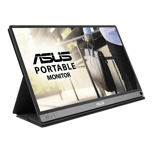 Монитор 15.6" Asus ZenScreen MB16AP, Black-Gray, IPS,1920x1080@60Hz, 220кд/м2, 800:1, 5ms, USB-C