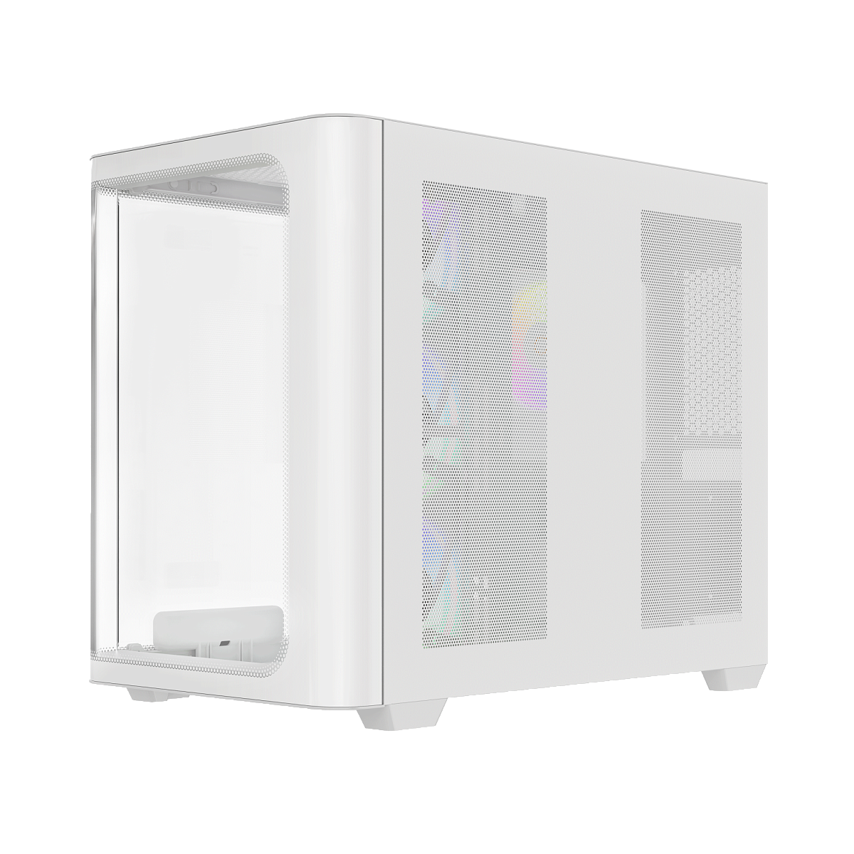 Корпус Ocypus Iota C70 WH Curve ARGB Digital ATX/mATX/mITX 2xUSB Type-C Белый Iota-C70-WHD400CD-GL