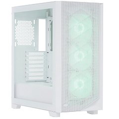 Корпус PCCooler C3D510 WH ARGB EATX/ATX/mATX/ITX 2x3.5", 2x2.5", USB3.0, 2xUSB2.0, 3xFAN ARGB included, White