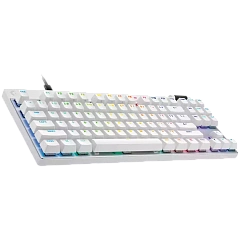LOGITECH G PRO X TKL RAPID Gaming Keyboard - WHITE - US INT'L - USB - EMEA28i-935 - LINEAR