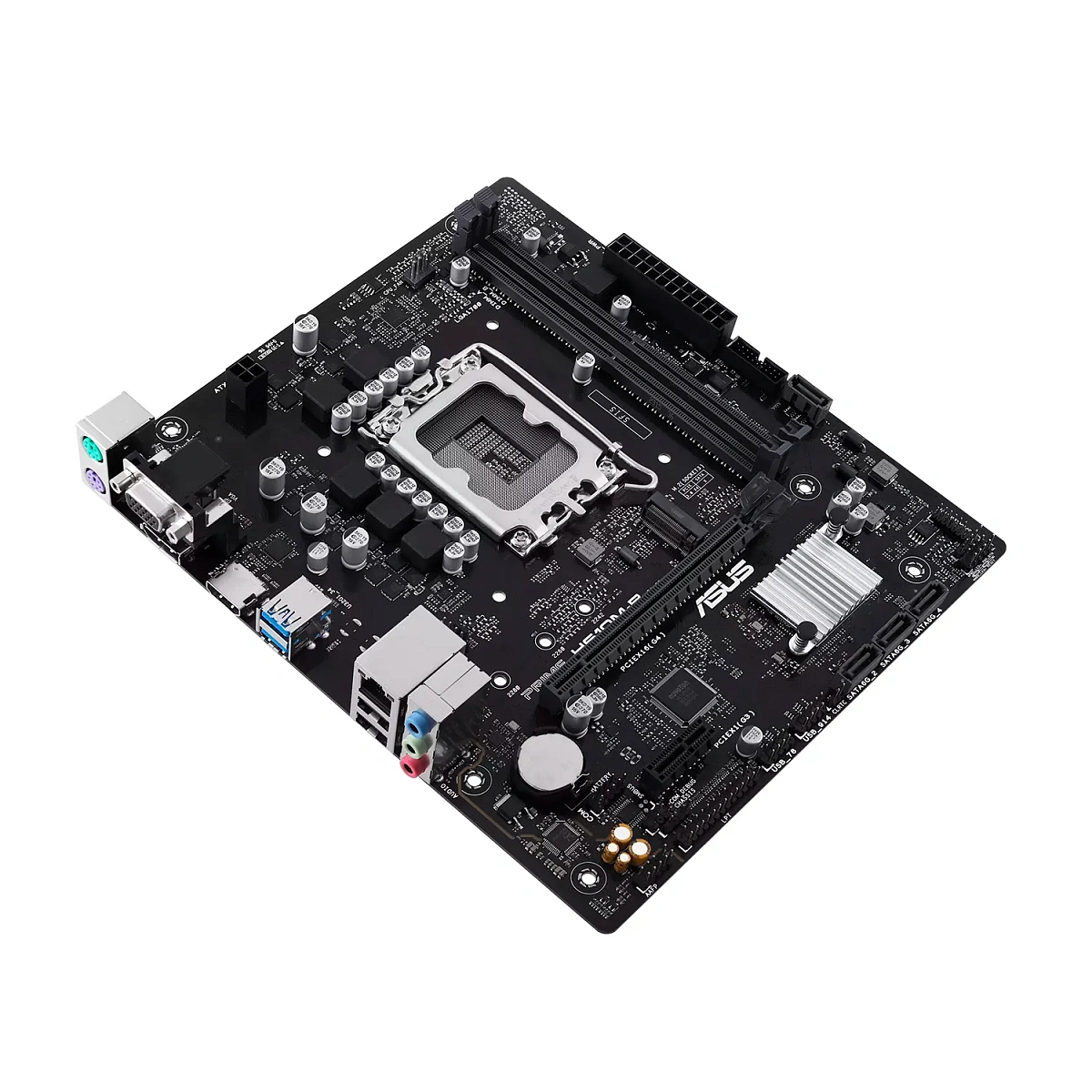 Матплата Asus Prime H610M-R-SI, iH610, S1700, mATX, 2DDR-5, 1xPCI-Ex16, 4SATA, M.2,DP,HDMI,VGA,10USB