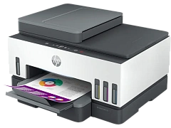 МФУ HP Smart Tank 790 (A4) Color Ink Printer/Scanner/Copier/Fax 1200 x 1200 dpi 15/9ppm. USB 2.0+Ethernet+Wi-Fi  duty cycle 6000 pages