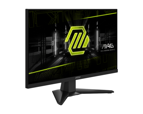 Монитор 23,8" MSI MAG 244F Rapid IPS 1920x1080 200Hz 0.5ms 300cd/m 1000:1 HDR 1x DP (1.4), 2x HDMI (2.0), Антибликовое покрытие, AMD FreeSync Premium, Черный