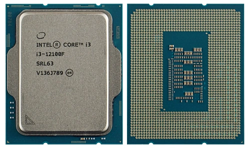 Intel CPU Desktop Core i3-12100F (3.3GHz, 12MB, LGA1700) tray