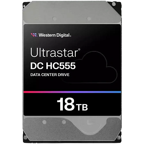 HDD Server WD/HGST ULTRASTAR DC HC555 (3.5’’, 18TB, 512MB, 7200RPM, SATA 6Gb/s, 512E SE NP3) SKU: 0B48723