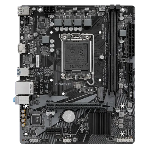 Матплата Gigabyte H610M K DDR4, iH610, S1700, mATX, 2DDR-4, 1xPCI-Ex16, 2SATA, 1xM.2, HDMI, 10USB