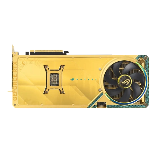 GF RTX5080, Asus ROG Astral Dhahab CORE OC, 2790MHz/30000MHz, 256bit, 16GB GDDR7, 2xHDMI, 3xDP