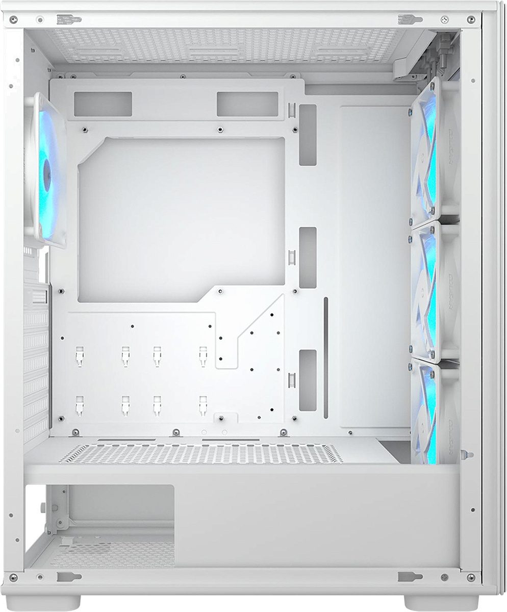 Корпус Cougar MX220 RGB, Midi Tower, ATX, White, 2x3.5"/2x2.5", 2xUSB3.0, USB-C