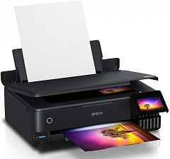 МФУ Epson EcoTank L8180, A3, print 5760x1440dpi, 32/32ppm, scan 1200x4800dpi, USB, LAN, Wi-Fi