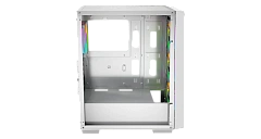 Корпус Ocypus Gamma C60 WH ARGB ATX/mATX/ITX 3xUSB Белый, Предустановленно 4x120мм ARGB Fans, Gamma-C60-WHG400XX-GL