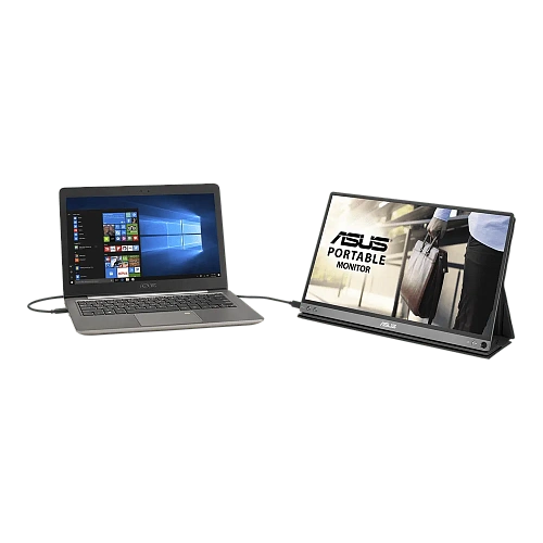 Монитор 15.6" Asus ZenScreen MB16AP, Black-Gray, IPS,1920x1080@60Hz, 220кд/м2, 800:1, 5ms, USB-C