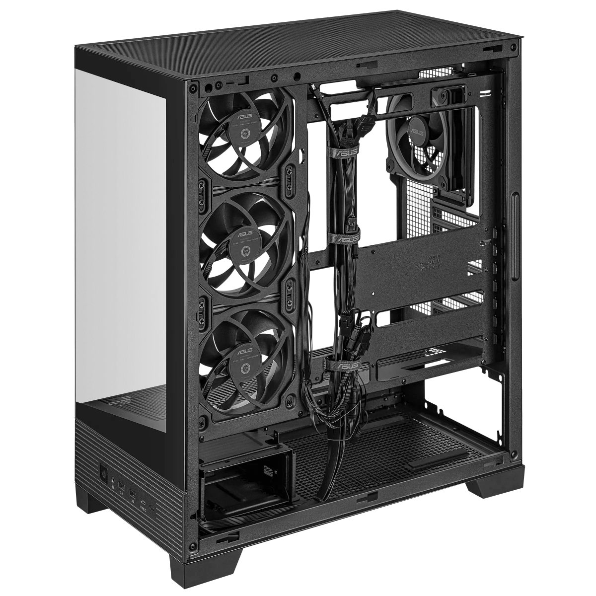 Корпус ASUS A31 PLUS TG ARGB WHITE Micro-ATX/Mini-ITX A31 PLUS/WT/TG/ARGB//
