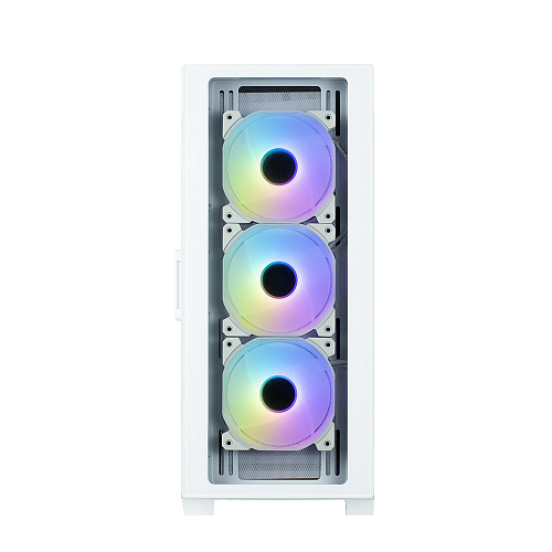 Корпус Zalman I3 NEO TG, Midi Tower, ATX, White, 2x3.5"/3x2.5", 3xUSB, RGB