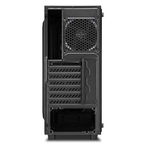 Корпус Sharkoon TG4 RGB, Midi Tower, ATX, m-ATX, Black, 2x3.5"/4x2.5", 2xUSB3.0