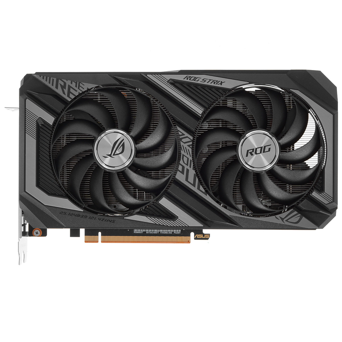 Radeon RX6600XT, Asus ROG Strix Gaming OC, 2607MHz/16000MHz, 128bit, 8GB GDDR6, HDMI, 3xDP