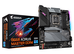 Матплата Gigabyte B660 Aorus Master DDR4, iB660, S1700, ATX,4DDR-4,3xPCI-Ex16,4SATA,3xM.2,HDMI,17USB