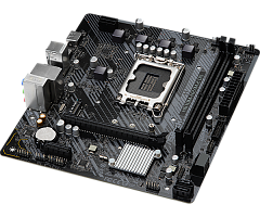 Матплата ASRock H610M-H2/M.2 D5, iH610, S1700, mATX, 2DDR-5,1xPCI-Ex16, 4SATA, 1xM.2, 2xHDMI, 10USB